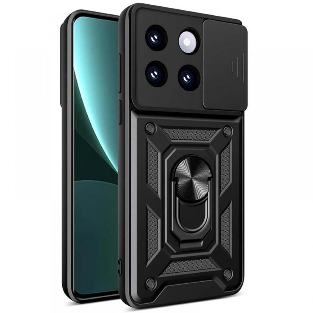 Чохол Ummi Camshield Serge Ring для Xiaomi 14 Чорний