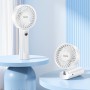 Портативний вентилятор Hoco HX20 Xpress handheld fan White