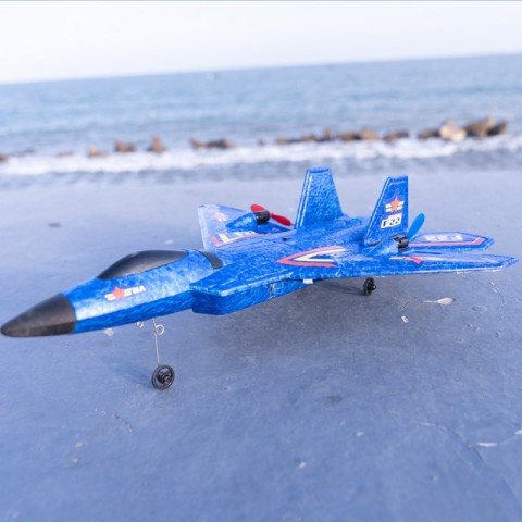 Літак на радіокеруванні SCHE HW32 F22 Fighter Blue
