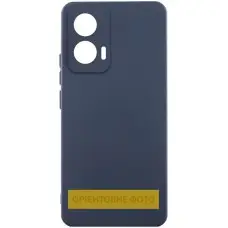 Чохол Silicone Cover Lakshmi Full Camera (AAA) для Xiaomi Poco M7 Pro 5G Темно-синій / Midnight blue
