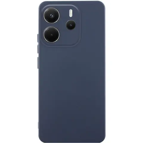 Чохол Silicone Cover Ummi Lakshmi Full Camera (AA) для Xiaomi Redmi Note 14 4G (Europe version) Синій / Midnight Blue