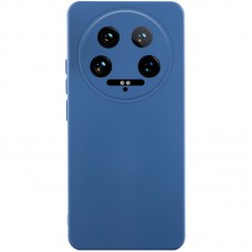 Чохол Silicone Cover Lakshmi Full Camera (AA) для Xiaomi 14 Ultra Синій / Navy Blue