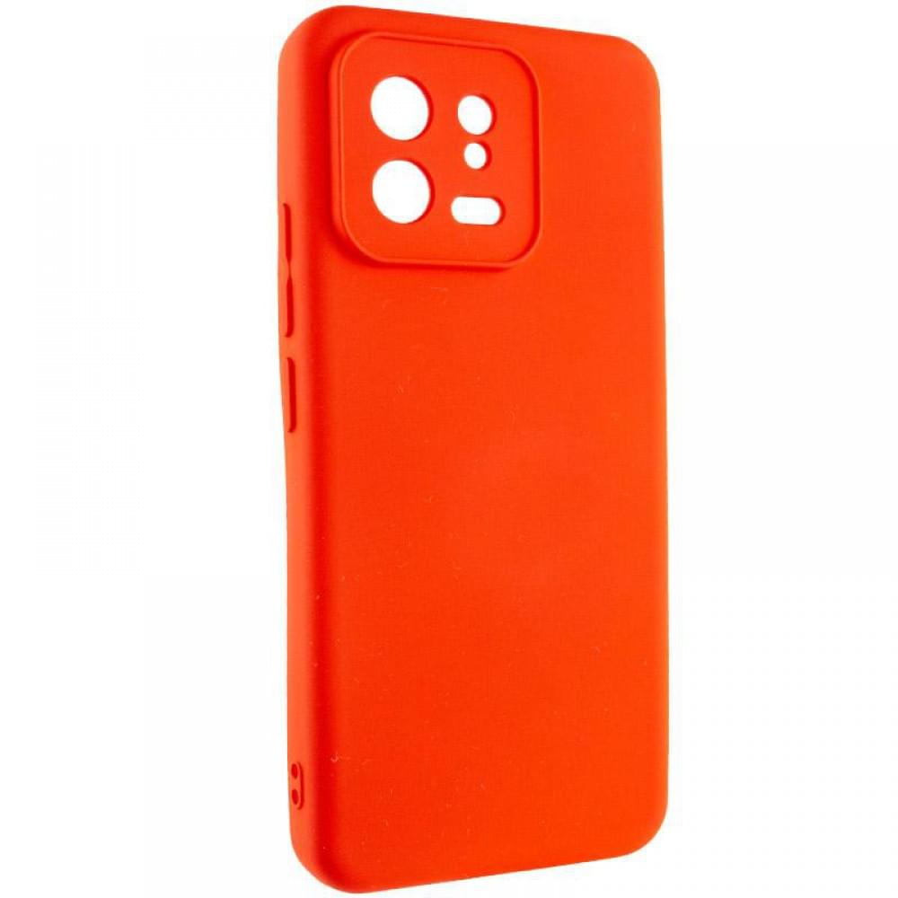 Чохол TPU GETMAN Liquid Silk Full Camera для Xiaomi 13 Червоний / Red