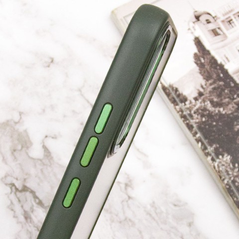 Чохол TPU+PC North Guard для Samsung Galaxy S24 / S25 Dark Green