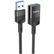 Перехідник Hoco U107 USB male to USB female USB3.0 Black