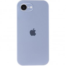 Чохол Silicone Case Full Camera Protective (AA) для Apple iPhone 16e (6.1") Блакитний / Lilac Blue