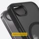 TPU+PC чохол Metal Buttons with MagSafe Colorful для Samsung Galaxy S25+ Чорний / Black