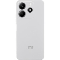 Чохол Silicone Cover Lakshmi Full Camera (AA) with logo для Xiaomi Redmi Note 14 4G (Europe version) Білий / White