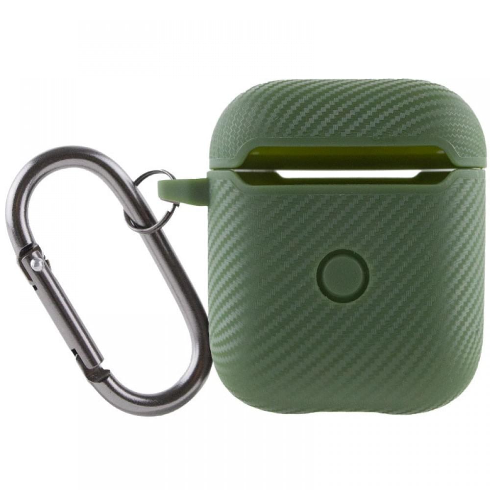 Футляр SGP Shockproof для навушників Airpods 1/2 Pine green