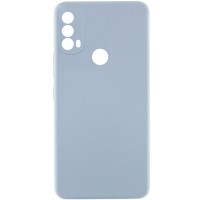 Чохол Silicone Cover Lakshmi Full Camera (AAA) для Motorola Moto E40 Блакитний / Sweet Blue