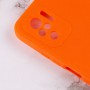 Силіконовий чохол Candy Full Camera для Xiaomi Redmi Note 10 Помаранчевий / Orange