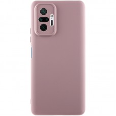 Чохол Silicone Cover Lakshmi Full Camera (AA) для Xiaomi Redmi Note 10 Pro / 10 Pro Max Рожевий / Pink Sand