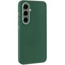 TPU чохол Bonbon Metal Style для Samsung Galaxy S23 Зелений / Army green