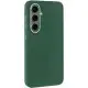 TPU чохол Bonbon Metal Style для Samsung Galaxy S23 Зелений / Army green