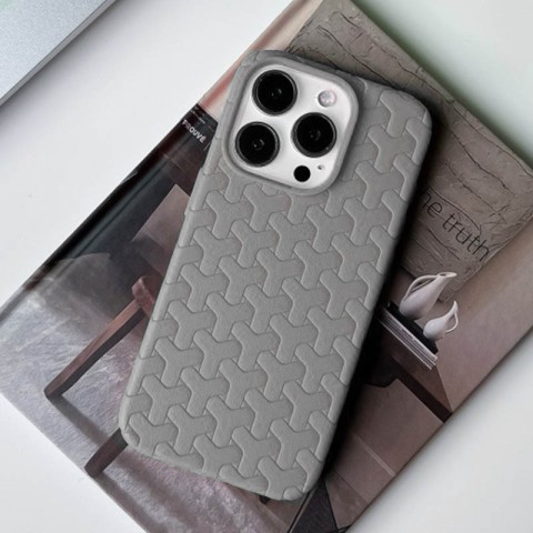 Чохол TPU Weaving для Apple iPhone 14 Pro Max (6.7") Grey