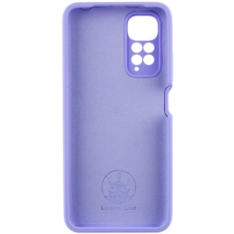 Чохол Silicone Cover Lakshmi Full Camera (AAA) для Xiaomi Redmi Note 11 (Global) / Note 11S Бузковий / Dasheen