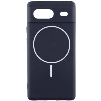 Чохол Silicone Cover Lakshmi Full Camera (AA) with MagFit для Google Pixel 8 Темно-синій / Midnight blue
