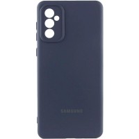 Чохол Silicone Cover Lakshmi Full Camera (AA) with logo для Samsung Galaxy S25 Синій / Midnight blue