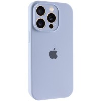 Чохол Silicone Case Full Camera Protective (AA) для Apple iPhone 14 Pro (6.1") Блакитний / Lilac Blue
