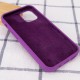 Чохол Silicone Case Full Protective (AA) для Apple iPhone 13 (6.1") Фіолетовий / Grape