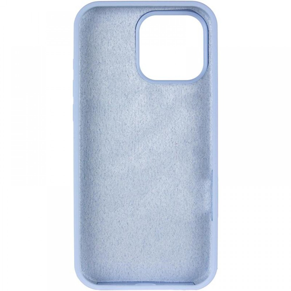 Чохол Silicone Case Full Protective (AA) для Apple iPhone 14 Pro (6.1") Блакитний / Lilac Blue