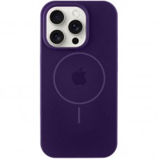 Чохол Silicone Case Full Protective (AA) with MagSafe для Apple iPhone 16 Pro Max (6.9") Фіолетовий / Amethyst