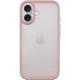 TPU+PC чохол Metal Buttons для Apple iPhone 16 (6.1") Рожевий
