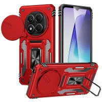 Ударостійкий чохол Camshield Army Ring для Xiaomi Redmi Note 14 Pro 4G/5G / Poco X7 Червоний / Red