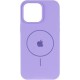 Чехол Silicone Case Full Protective (AA) V2 with MagSafe для Apple iPhone 14 (6.1")