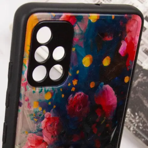 TPU+PC чохол Prisma Ladies для Samsung Galaxy A51 Peonies