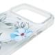TPU+PC чохол Clear Garden with MagSafe для Apple iPhone 17 Pro Max (6.9") Blue Blossom