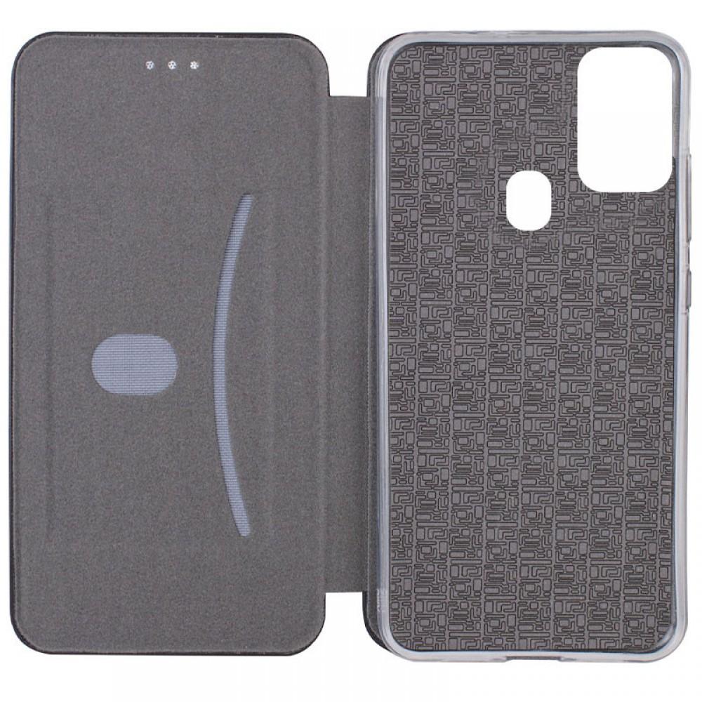 Шкіряний чохол-книжка Classy для Samsung Galaxy A21s Темно-синій Шкіряний чохол-книжка Classy для Samsung Galaxy A21s Темно-синій