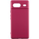 Чохол Silicone Cover Lakshmi Full Camera (AAA) для Google Pixel 8a Бордовий / Plum