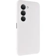 Чохол TPU GETMAN Liquid Silk Full Camera для Xiaomi Redmi 15 (EU) Білий / White
