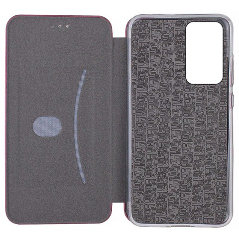 Шкіряний чохол-книжка Classy для Samsung Galaxy A17 4G/5G Бордовий