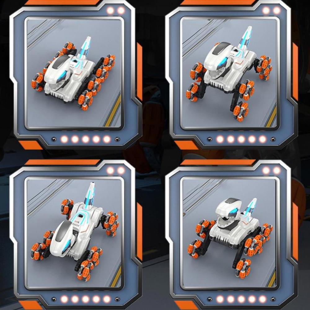 Детский восьмиколесный динозавр на радиоуправлении SHT 2590 2.4G (with 2 remote)