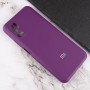 Чохол Silicone Cover Full Camera (AA) для Xiaomi Redmi Note 10 5G / Poco M3 Pro Фіолетовий / Grape