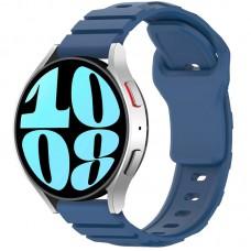 Силіконовий ремінець Defense для Smart Watch 20mm Blue