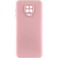 Чохол TPU GETMAN Liquid Silk Full Camera для Xiaomi Redmi Note 9s / Note 9 Pro / Note 9 Pro Max Рожевий / Pink