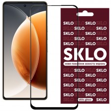 Захисне скло SKLO 3D для TECNO Camon 30 (CL6) Чорний