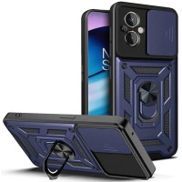 Чохол Ummi Camshield Serge Ring для Xiaomi Poco M5 Синій / Navy