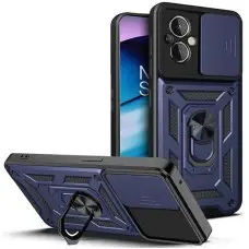 Чохол Ummi Camshield Serge Ring для Xiaomi Poco M5 Синій