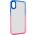 Чохол TPU+PC Fresh sip series для Apple iPhone XS Max (6.5") Рожевий / Синій