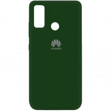 Чохол Silicone Cover My Color Full Protective (A) для Huawei P Smart (2020) Зелений / Dark green