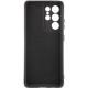 Чохол TPU GETMAN Liquid Silk Full Camera для Samsung Galaxy S21 Ultra Чорний / Black