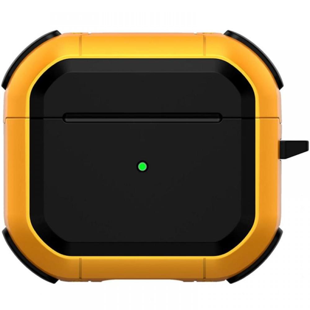 Футляр протиударний Black ed. для навушників Airpods Pro 3 Yellow