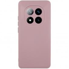 Чохол TPU GETMAN Liquid Silk Full Camera для Xiaomi Redmi Note 14 Pro 5G Рожевий / Pink Sand
