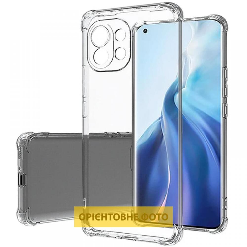 TPU чохол GETMAN Ease logo посилені кути Full Camera для Xiaomi Redmi 15 (Global) Безбарвний (прозорий)