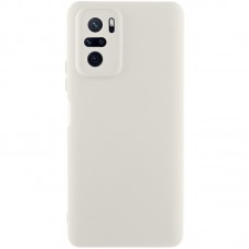 Чохол Silicone Cover Lakshmi Full Camera (AAA) для Xiaomi Redmi Note 10 / Note 10s / Poco M5s Білий / White