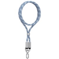 Дата кабель-шнурок Usams US-SJ745 Type-C to Type-C 60W (1.2m) Blue